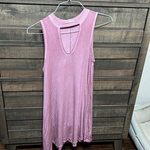American eagle soft flowy short t-shirt dress